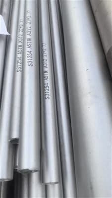 Премиум ASTM A312 UNS S31254 254SMO тръби от неръждаема стомана, изпратени до Мексико