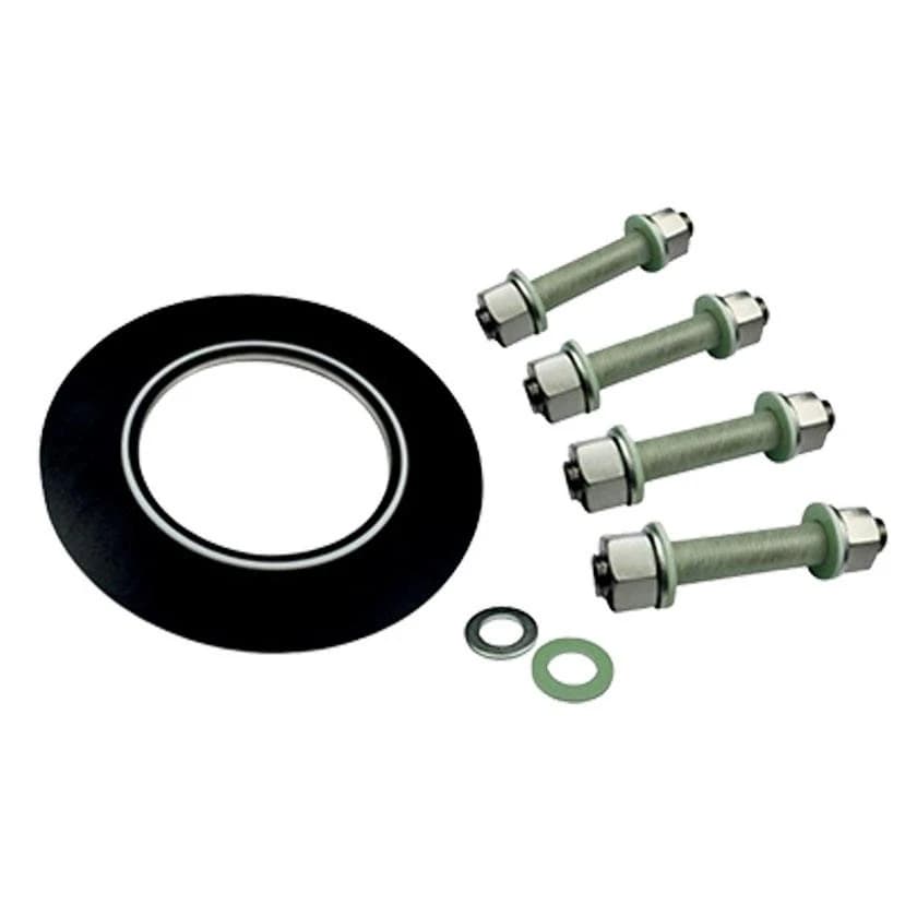 ASME 16.20 / ASME B16.5 Тип D NEMA Клас G10 Изолационен комплект със стоманена сърцевина